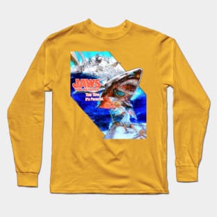 Shark Movie Design Long Sleeve T-Shirt